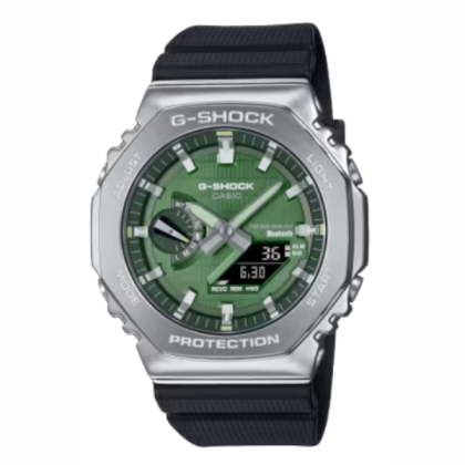 Casio G-Shock GBM-2100A-1A3DR Bluetooth Analog-Digital Green Dial Men Watch